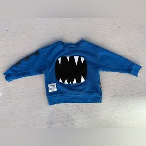 Nununu Roar sweatshirt 18-24mo